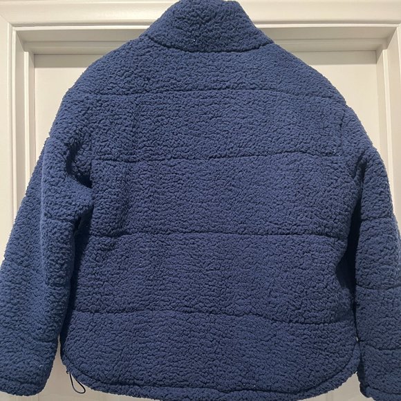 Elodie Sherpa Puff Jacket, Size Medium - Picture 2 of 8